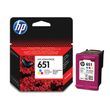 Hewlett-Packard HP Nr.651 (C2P11AE) eredeti színes tintapatron, ~300 oldal nyomtatópatron & toner