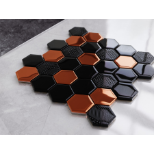 Hex Volcano Copper csempe