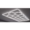  Hexagon LED hatszögletű lámpa mennyezeti panel világítás garázsműhelyhez 484 x 243 cm