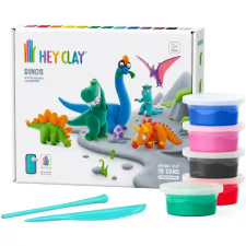 Hey Clay - &quot;Dinók&quot; színes gyurma készlet gyurma