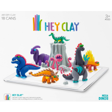 Hey Clay - "Mega dinók" színes gyurma készlet gyurma