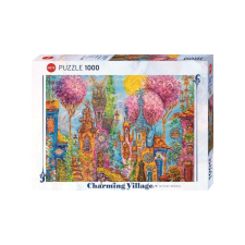 Heye 1000 db-os puzzle - Charming Village - Pink Trees, Tatyana Murovas (30012) puzzle, kirakós