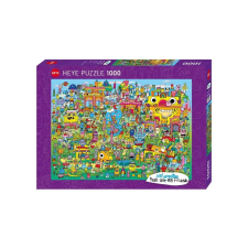 Heye 1000 db-os puzzle - Doodle Village (29936) puzzle, kirakós