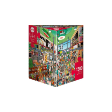 Heye 1500 db-os Triangular puzzle - Record Store (30086) puzzle, kirakós