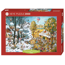 Heye 2000 db-os puzzle - Cartoon Classics - Paradise, Ryba (29704) puzzle, kirakós