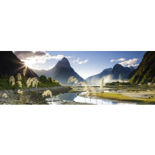 Heye panoráma puzzle Milford Sound, Új-Zéland 1000 darabos puzzle, kirakós