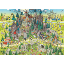 Heye puzzle bolondos állatkert: transzszilvániai kiállítás 1000 darab puzzle, kirakós