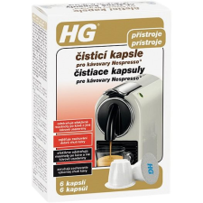 HG Nespresso® Kávégép tisztító kapszula, 6 db tisztító- és takarítószer, higiénia