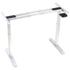  Hi5 elektromosan állítható magasságú asztalváz - 2 szegmensű, memóriavezérlővel Szerkezet színe: fehér íróasztal