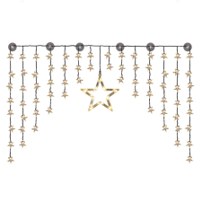 Hi Fairy csillagos fényfüggöny 90 LED-del  (438366) karácsonyfa izzósor