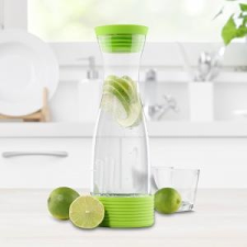  Hi Üveg vizes palack, szilikon tetõvel, 1,25 liter 13082 konyhai eszköz