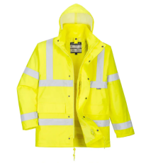  Hi-Vis 4 az 1-ben Traffic kabát PW_S468YER5XL Sárga - 5XL méret