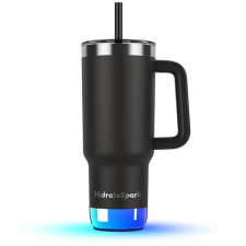 HidrateSpark PRO 2 Tumbler, 887 ml, černý kulacs, kulacstartó