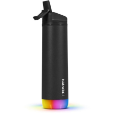 HidrateSpark Steel Okosüveg szívókával, 620 ml, fekete (HI-007-012) kulacs, kulacstartó