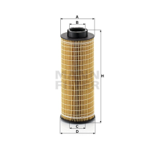 HIFLOFILTRO Mann-Filter HU1072X Olajszűrő olajszűrő