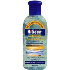 HiGeen kézfertőtlenítő gél tengeri illattal - 50ml kézápolás