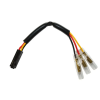 HIGHSIDER type 6 hátsó lámpa adapter kábel - honda