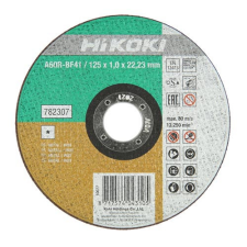Hikoki vágótárcsa inox 125x1,0 barkácsgép tartozék