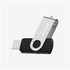 HIKSEMI M200S ROTARY USB2.0 8GB pendrive (ezüst-fekete) (HS-USB-M200S(STD)/8G/NEWSEMI/WW) pendrive