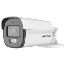 Hikvision 2 MP ColorVu fix THD csőkamera; IR/láthatófény; TVI/AHD/CVI/CVBS kimenet; beépített mikrofon megfigyelő kamera