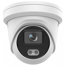 Hikvision 2 MP WDR fix ColorVu AcuSense IP dómkamera; láthatófény megfigyelő kamera