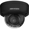 Hikvision 4 MP ColorVu WDR motoros IP dómkamera; IR/láthatófény; hang I/O; riasztás I/O; fekete