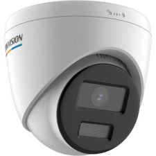 Hikvision 4 MP WDR fix ColorVu IP dómkamera; láthatófény; beépített mikrofon megfigyelő kamera