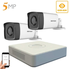Hikvision 5 megapixeles 2 csőkamerás rendszer 40 méter látótávolsággal megfigyelő kamera