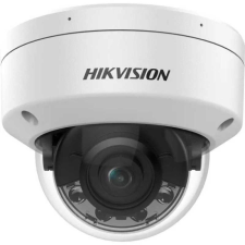 Hikvision 8 MP WDR fix ColorVu IP dómkamera; IR/láthatófény; hang I/O; riasztás I/O; mikrofon megfigyelő kamera