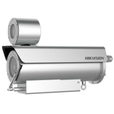 Hikvision 8 MP WDR robbanásbiztos motoros zoom EXIR IP csőkamera; hang I/O; riasztás I/O; 230 VAC/PoE+ megfigyelő kamera