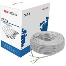 Hikvision CAT6 U-UTP Patch Cable 305m White (DS-1LN6-UE-W) kábel és adapter