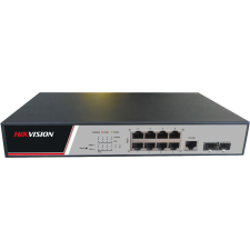 Hikvision DS-3E2510P Smart Gigabit PoE Switch hub és switch