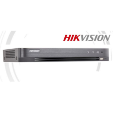 Hikvision DVR rögzítő - DS-7208HUHI-K2/P (8 port, 5MP/96fps, 3MP/144fps, 2MP/200fps, H265+, 2x Sata, Audio, I/O, PoC) megfigyelő kamera tartozék