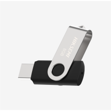 Hikvision HIKSEMI Pendrive - 8GB USB2.0, ROTARY, M200S, Ezüst-Fekete pendrive