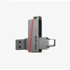  Hikvision HIKSEMI Pendrive - Dual Slim, 32GB, USB3.2 - Type-C, Ezüst