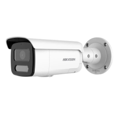 Hikvision Hikvision DS-2CD2T87G2H-LISU/SL(4mm)(eF) 8 MP WDR fix ColorVu IP csőkamera, IR/láthatófény, fény- és hangriasztás, beépített mikrofon megfigyelő kamera