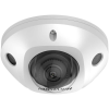 Hikvision IP, Mini dómkamera, 4MP, Fix objektív, 2.8mm, Deep Learning, IR 30m, SD, mic, Alarm/audio in
