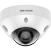 Hikvision IP, Mini dómkamera, 8MP, Fix objektív, 4mm, Deep Learning, IR 30m, SD foglalat, mic, Alarm/audio in