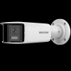 Hikvision IP, Panoráma csőkamera, 4 MP, 2.8mm, AcuSense, Fény és hang riasztás, Fehér LED, Mikrofon