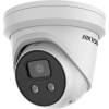 Hikvision IP Turret kamera, 8 MP, Fix objektív, 2.8mm, EXIR 30m, Fény/hang riaszt, Hang/riasztás I/O, Mikrofon