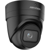 Hikvision IP, Turret kamera, 8MP, fekete, Motoros obj., 2,8-12mm, IR 40m, SD fogl., Hang-riasztás in/out