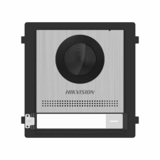 Hikvision Moduláris IP video-kaputelefon, kültéri főegység, 2 vezetékes, rozsdamentes acél kaputelefon