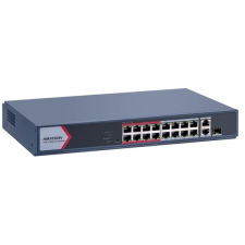 Hikvision PoE switch (DS-3E1318P-EI/M) (DS-3E1318P-EI/M) hub és switch