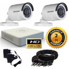 Hikvision TurboHD-TVI 2 kamerás kamerarendszer (Hikvision-bullet-02) megfigyelő kamera