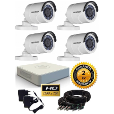 Hikvision TurboHD-TVI 4 kamerás kamerarendszer megfigyelő kamera
