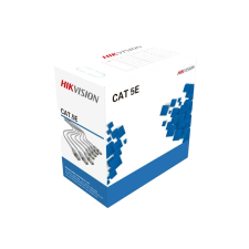 Hikvision U/UTP CAT5e hálózati kábel 305m - Szürke kábel és adapter
