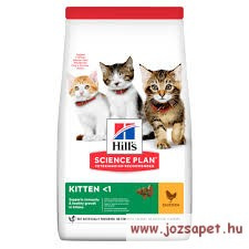  Hill's SP Feline Kitten kölyökmacska táp 1,5kg macskaeledel