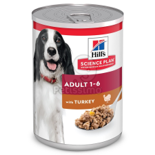 Hill's Hill's Science Plan Adult kutyatáp, pulyka - konzerv 370 g kutyaeledel