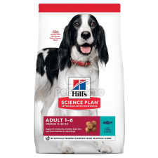Hill's Hill's Science Plan Adult Medium száraz kutyatáp, tonhal és rizs 12 kg kutyaeledel