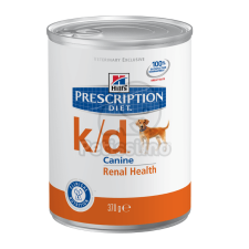 Hill's Prescription Diet Hill's Prescription Diet k/d Kidney Care kutyatáp - konzerv 370 g kutyaeledel